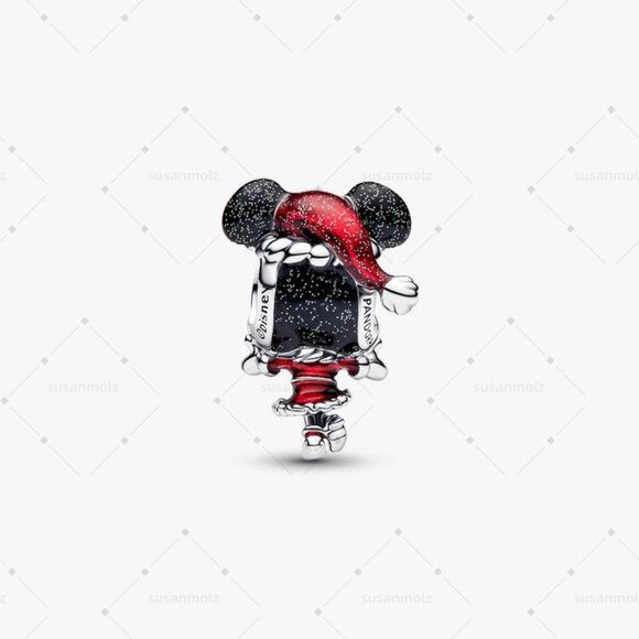 Pandora Disney Minnie Mouse Holiday Charm - Picture 2 of 5